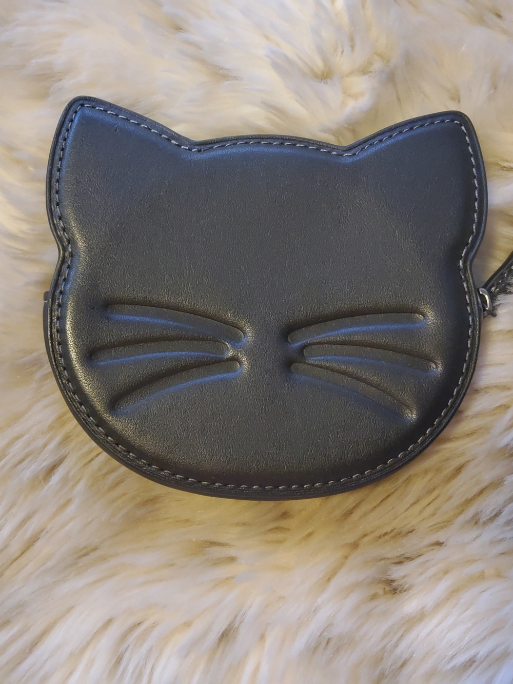COACH "Black Cat" Coin Purse BEYOND EUC - Picture 3 of 9